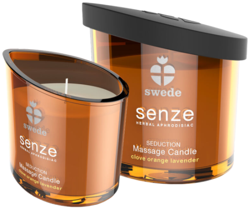 SWEDE - SENZE SEDUCTION MASSAGE CANDLE - CLOVE