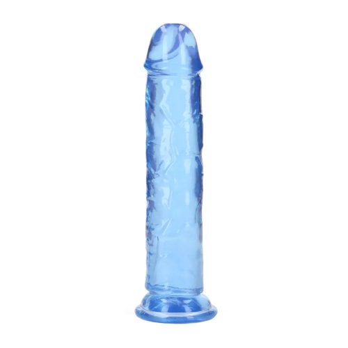 Realrock Realistické dildo s přísavkou 22 cm - modré RealRock