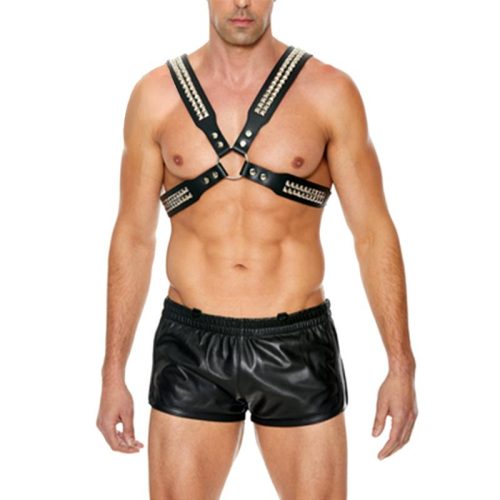 OUCH! Pyramid Stud harness - postroj Ouch!