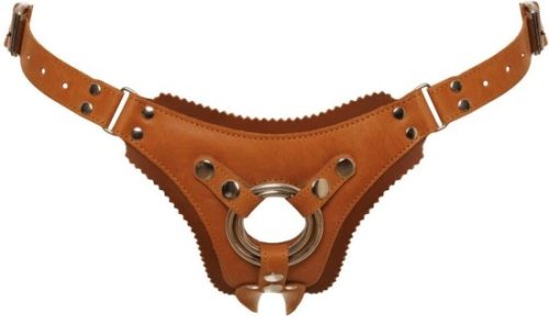 Leather Strap-on Harness