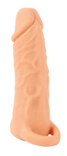 Prodlužovací masturbátor Nature Skin 2v1 Extension MEDIUM