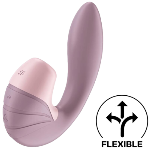 SATISFYER - SUPERNOVA AIR PULSE STIMULATOR & VIBRATION PINK