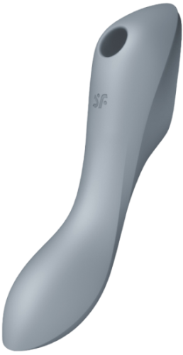 SATISFYER - CURVY TRINITY 3 AIR PULSE VIBRATOR GREY