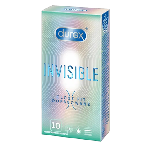 Durex Invisible Close Fit 10 ks