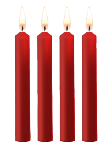 Ouch! Teasing Wax Candles Parafin 4 pack