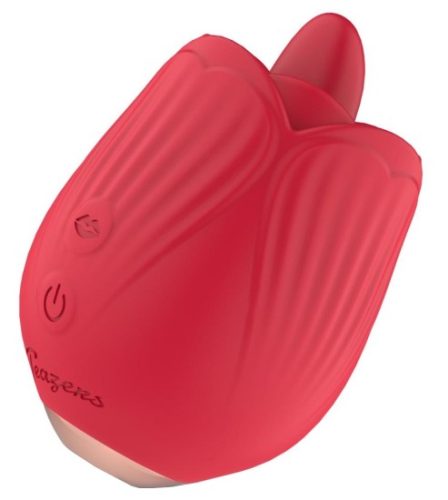 Teazers Rose Vibrator - Licking and Vibrating