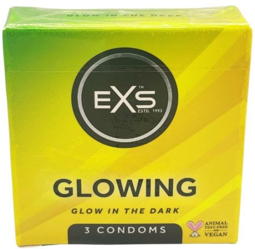 EXS Glow - Condoms - 3ks