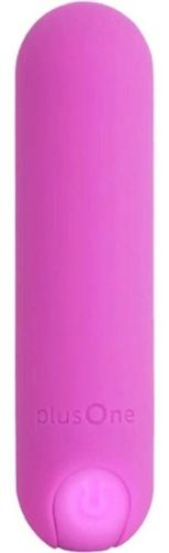 PlusOne Vibrating Bullet Dark Pink