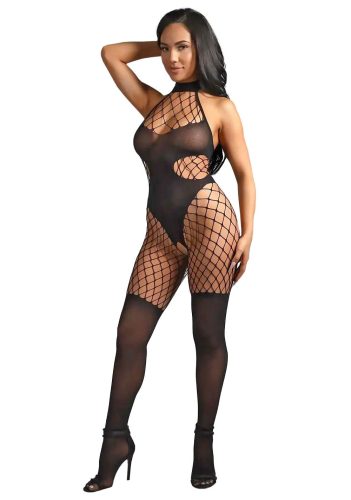 Fantasy Lingerie Fishnet Crotchless Bodystocking Baci Lingerie