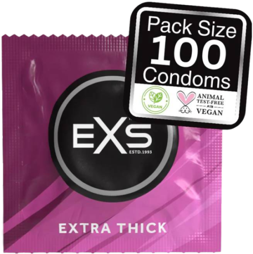 EXS Extra Thick – zesílené kondomy (100 ks)