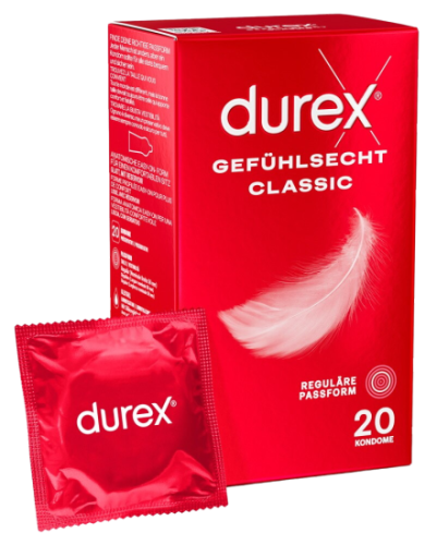 Kondomy Durex Gefühlsecht Classic