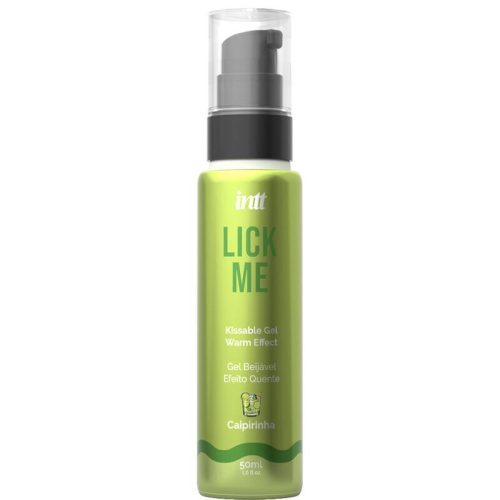 INTT Lick me Slíbatelný gel s hřejivým efektem 50 ml - Caipirinha intt