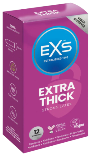 EXS Extra Thick - Condoms - 12 Pieces