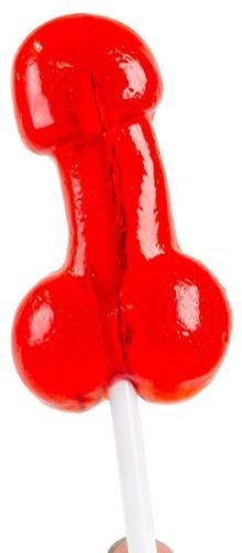 STRAWBERRY DAIQUIRI PENIS LOLLIPOP WITH ALCOHOL