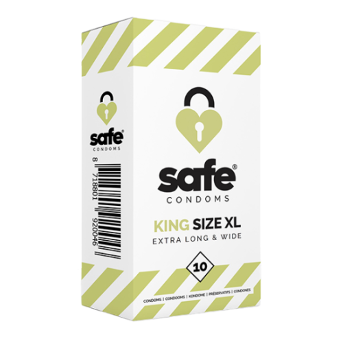 SAFE - Condoms King Size XL 10 pcs