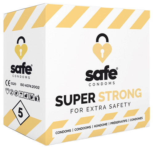 SAFE - Condoms Super Strong 5 pcs