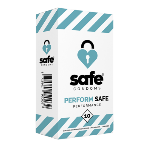 SAFE - Condoms Orgasm Delaying Performance 10 pcs