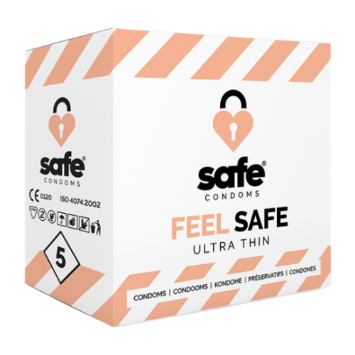 SAFE - Condoms Ultra Thin 5 pcs