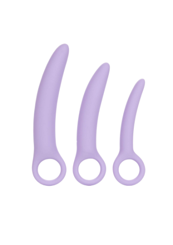 CalExotics Dr. Laura Berman Alena Set of 3 Silicone Dilators